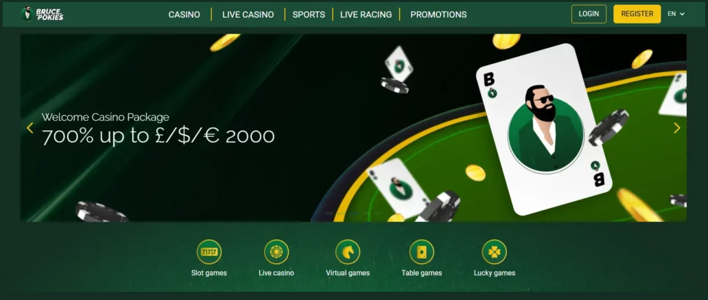 Exploring the World of Bruce Pokies Online Casino UK Exploring the World of Bruce Pokies Online Casino UK